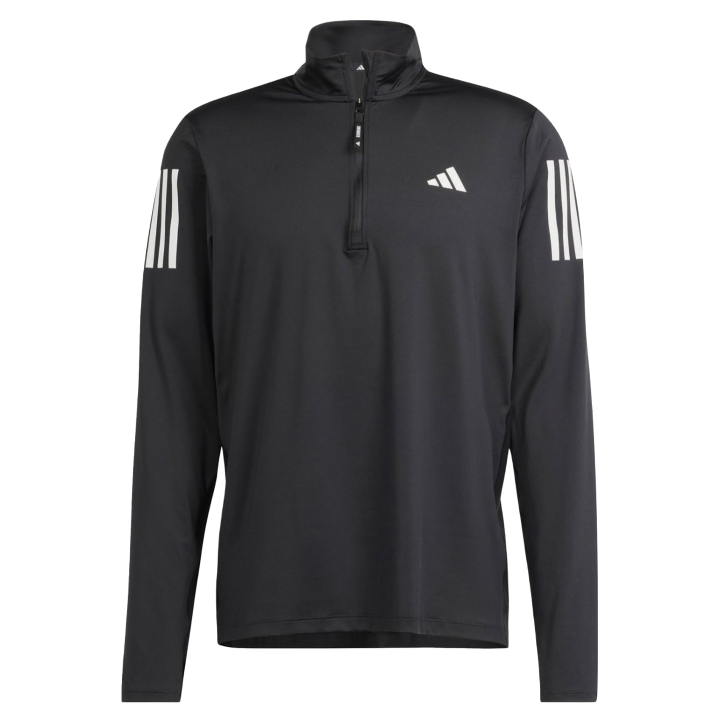 ADIDAS OWN THE RUN 1/4 ZIP - BLACK