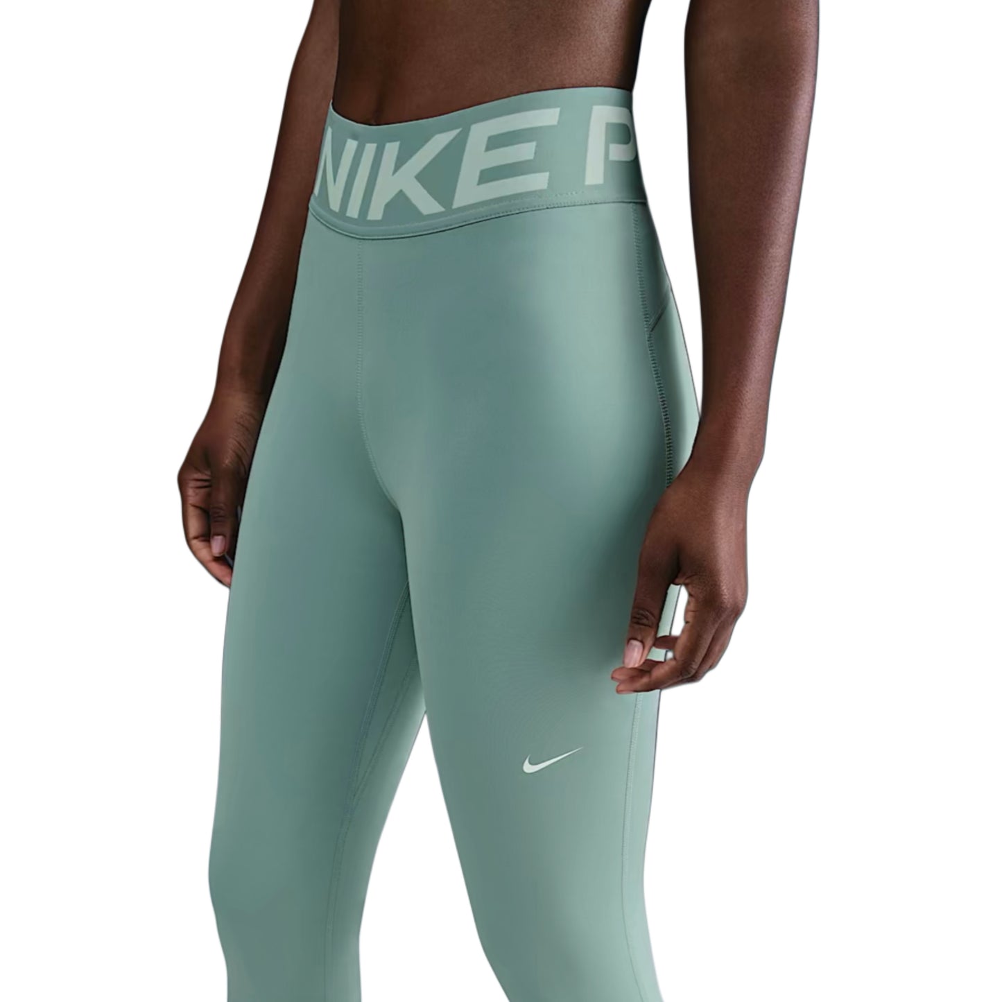 NIKE PRO SCULPT HIGH WAISTED LEGGINGS - TEAL