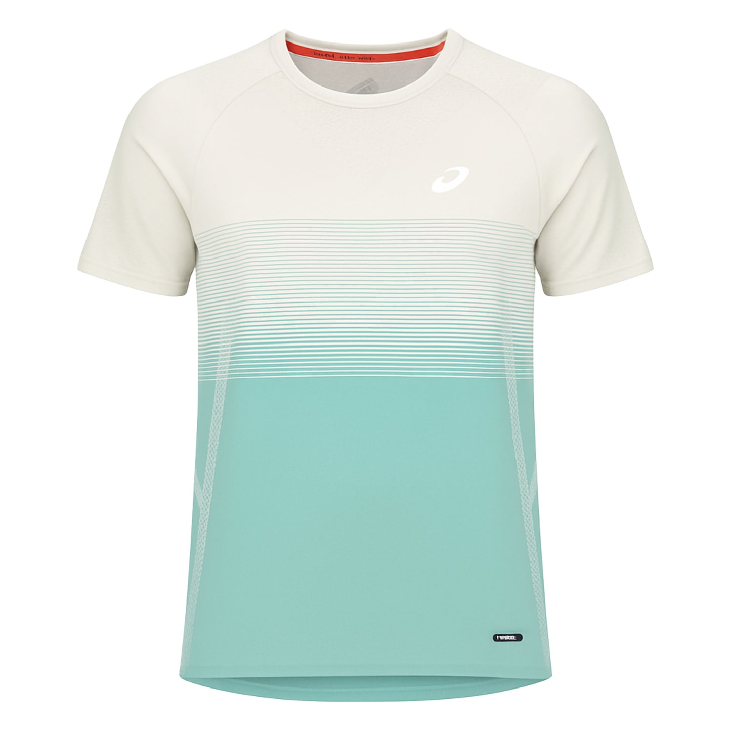 ASICS SEAMLESS T-SHIRT - TEAL FADE