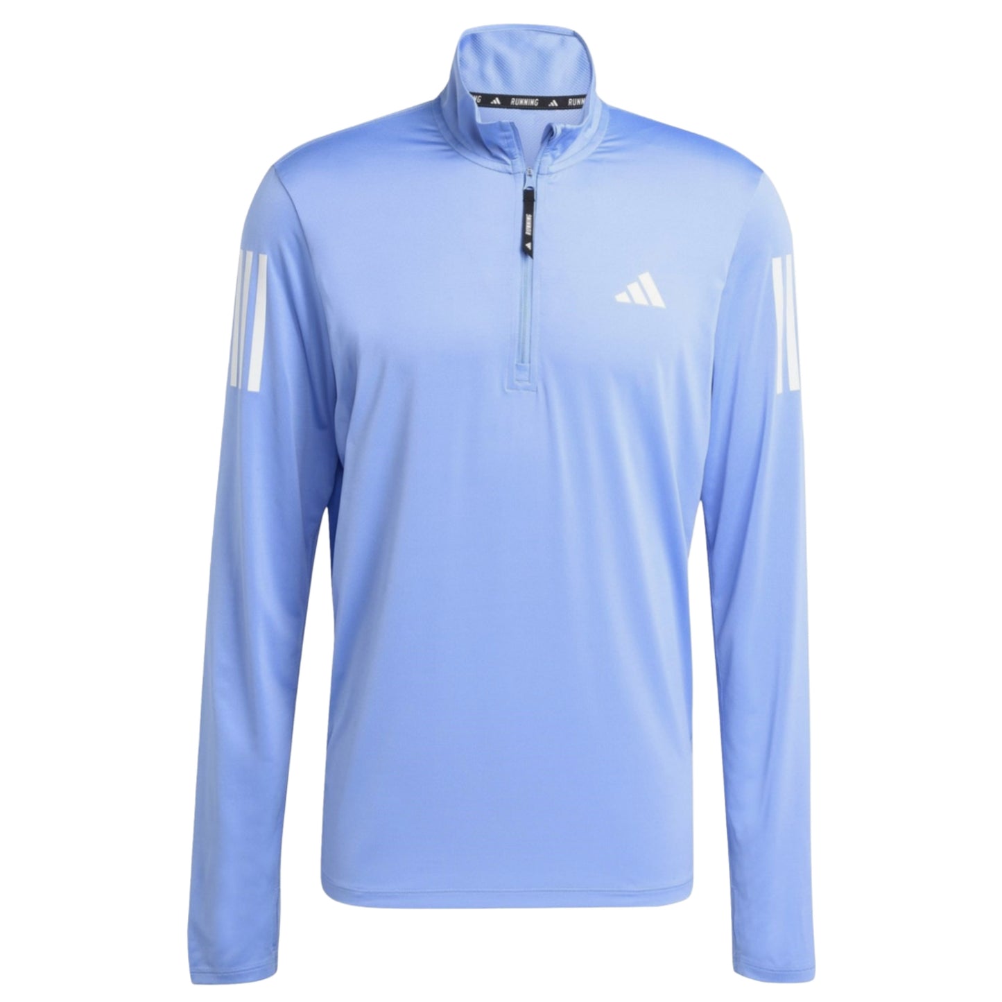 ADIDAS OWN THE RUN 1/4 ZIP - BLUE FUSION