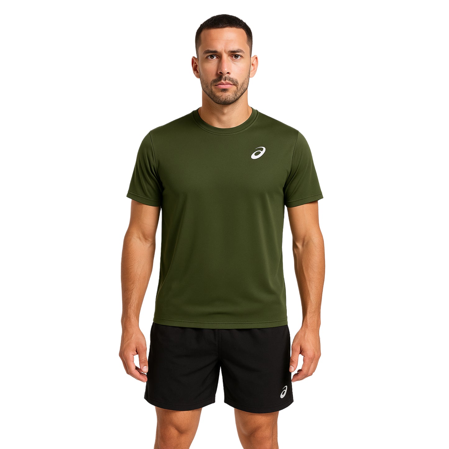 ASICS CORE T-SHIRT - OLIVE