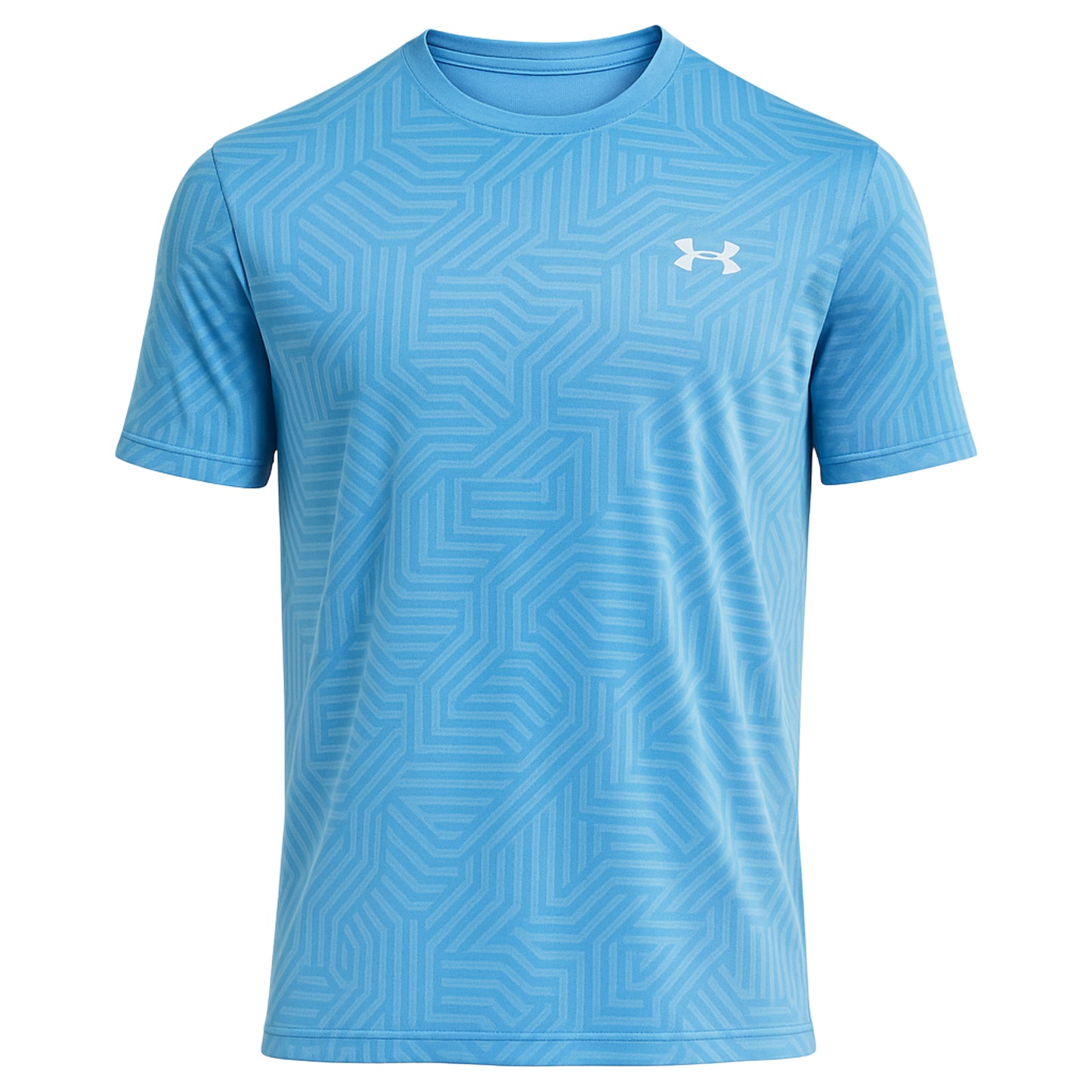UNDER ARMOUR TECH VENT GEOTESSA T-SHIRT - UNIVERSITY BLUE