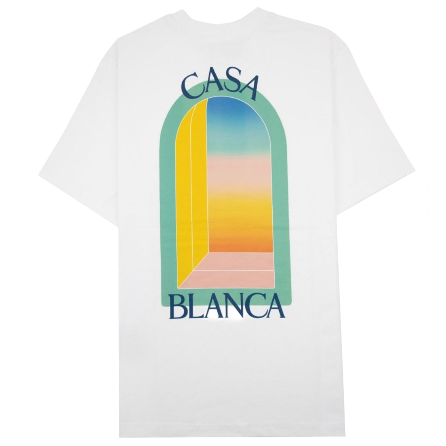 CASABLANCA L ARCH COLORE T-Shirt - WHITE
