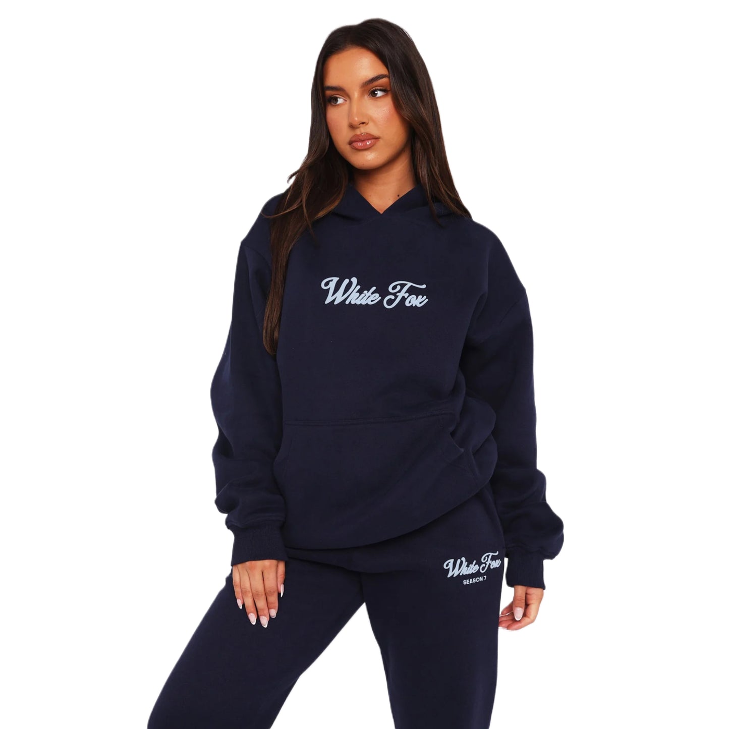 WHITE FOX SEASON 7 OVERSIZED HOODIE - DEEP SEA