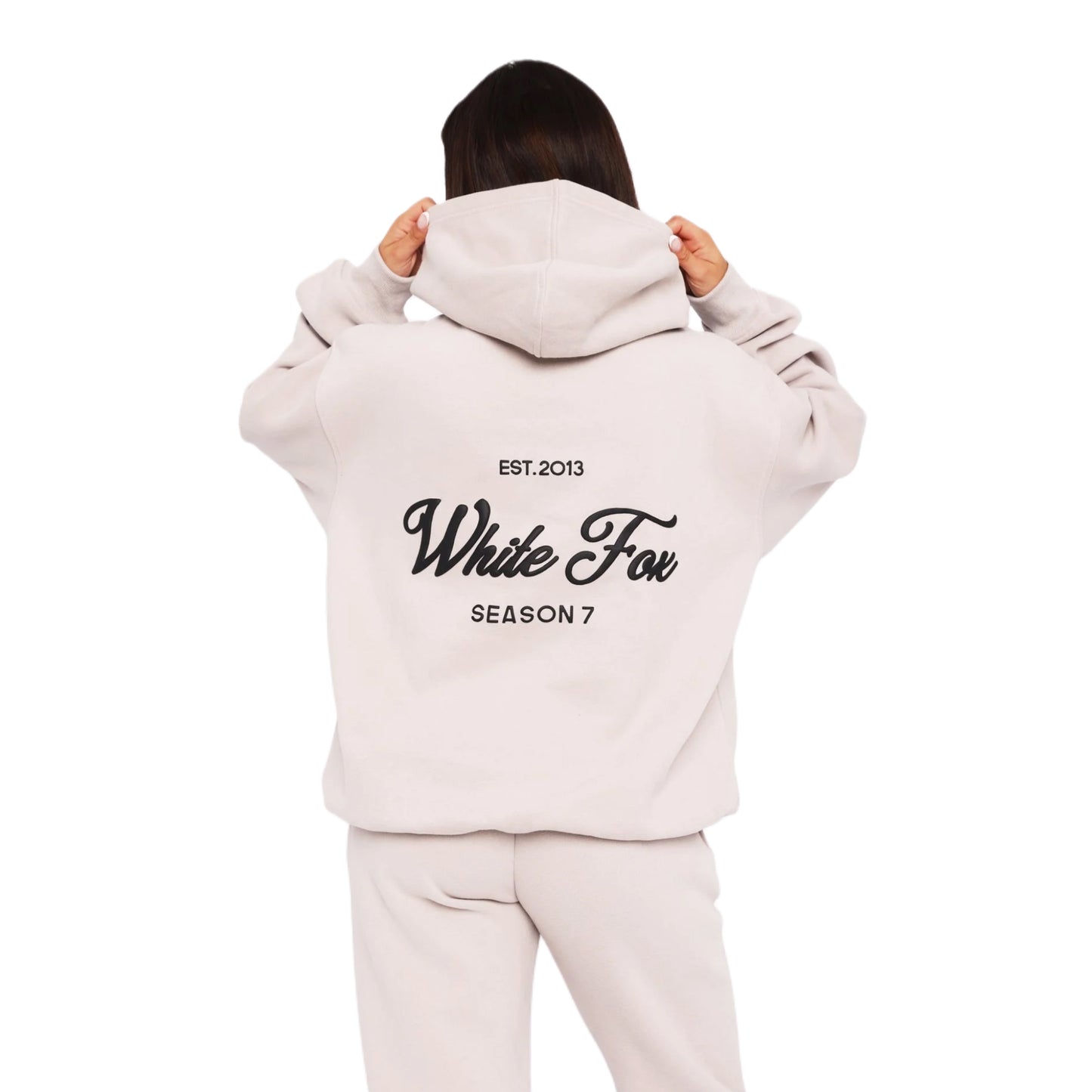 WHITE FOX SEASON 7 OVERSIZED HOODIE - OVERCAST