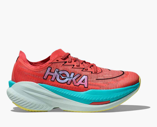 HOKA MACH X 2 - GRAPEFRUIT/ ELECTRIC CORAL
