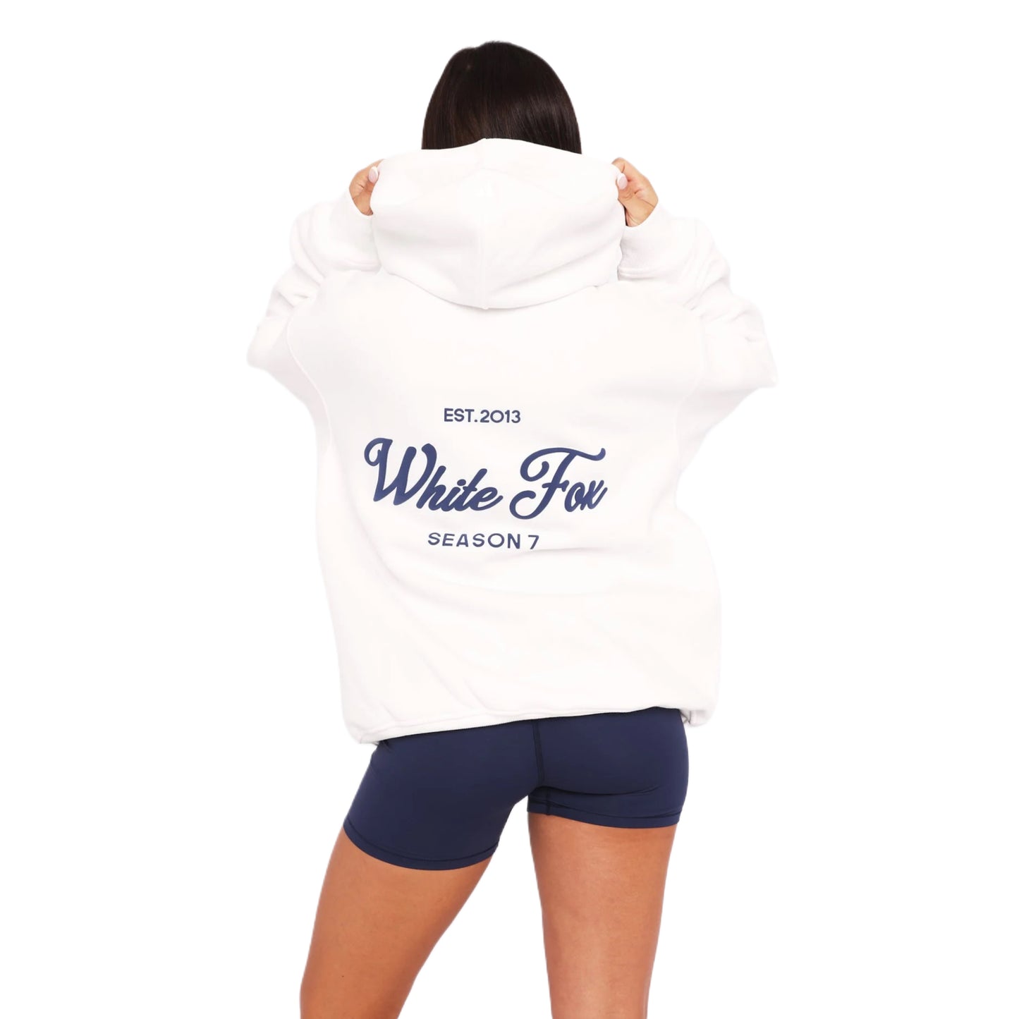 WHITE FOX SEASON 7 OVERSIZED HOODIE - SNOW