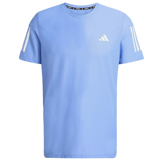 ADIDAS OWN THE RUN T-SHIRT - BLUE FUSION