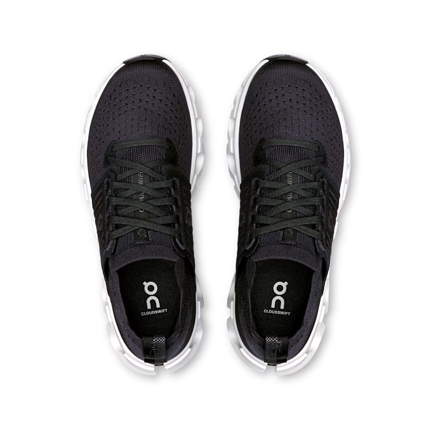 ON CLOUDSWIFT 4 - BLACK/ WHITE