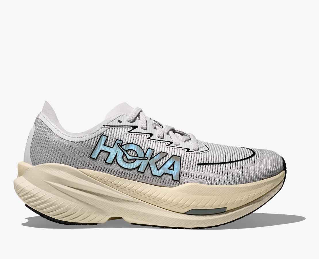 HOKA MACH X 2 - WHITE / COSMIC GREY