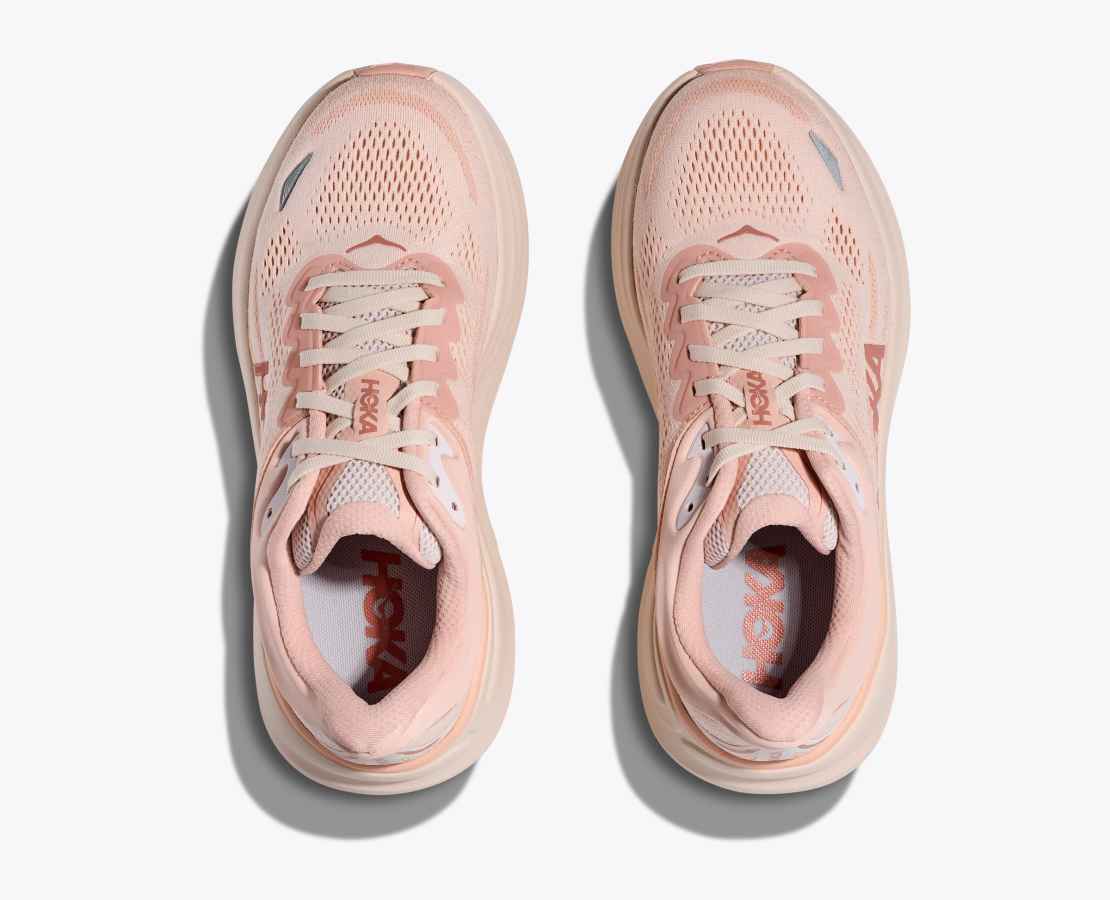 HOKA BONDI 9 - ROSE LATTE/ ROSE CREAM