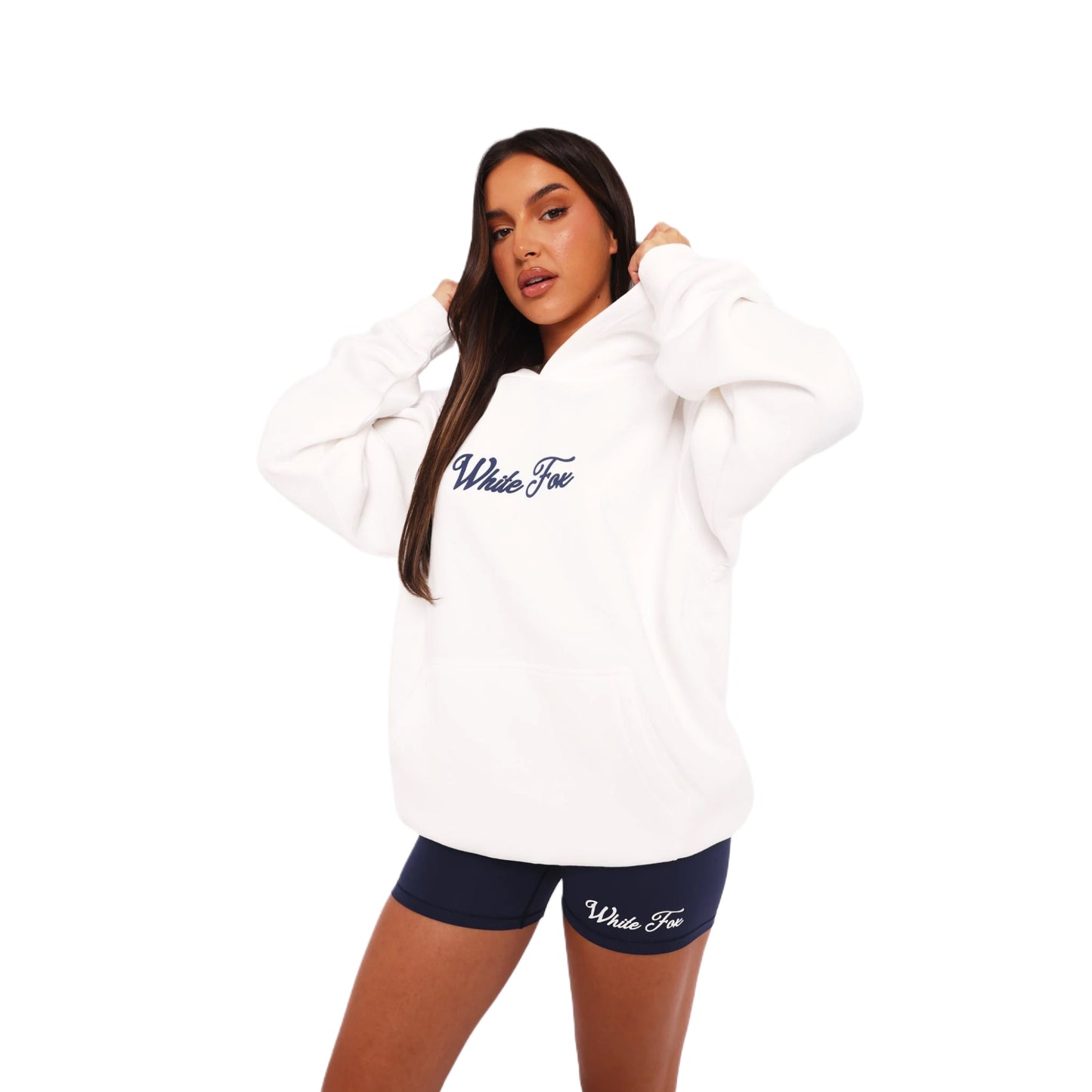 WHITE FOX SEASON 7 OVERSIZED HOODIE - SNOW