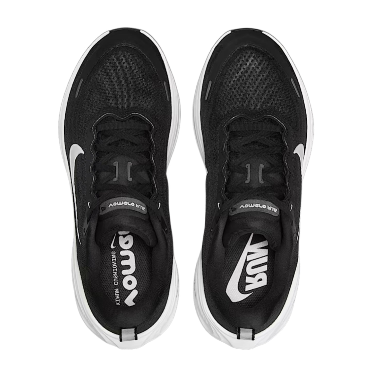 NIKE VOMERO PLUS - BLACK/ WHITE