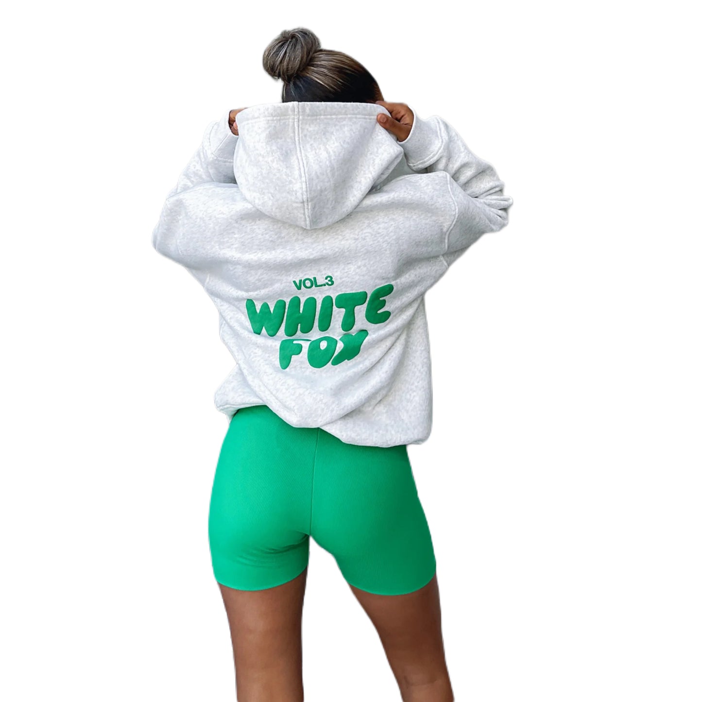 WHITE FOX OFFSTAGE HOODIE - GLACIER GREY