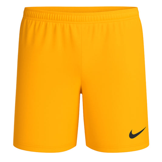 NIKE PARK III SHORTS - YELLOW