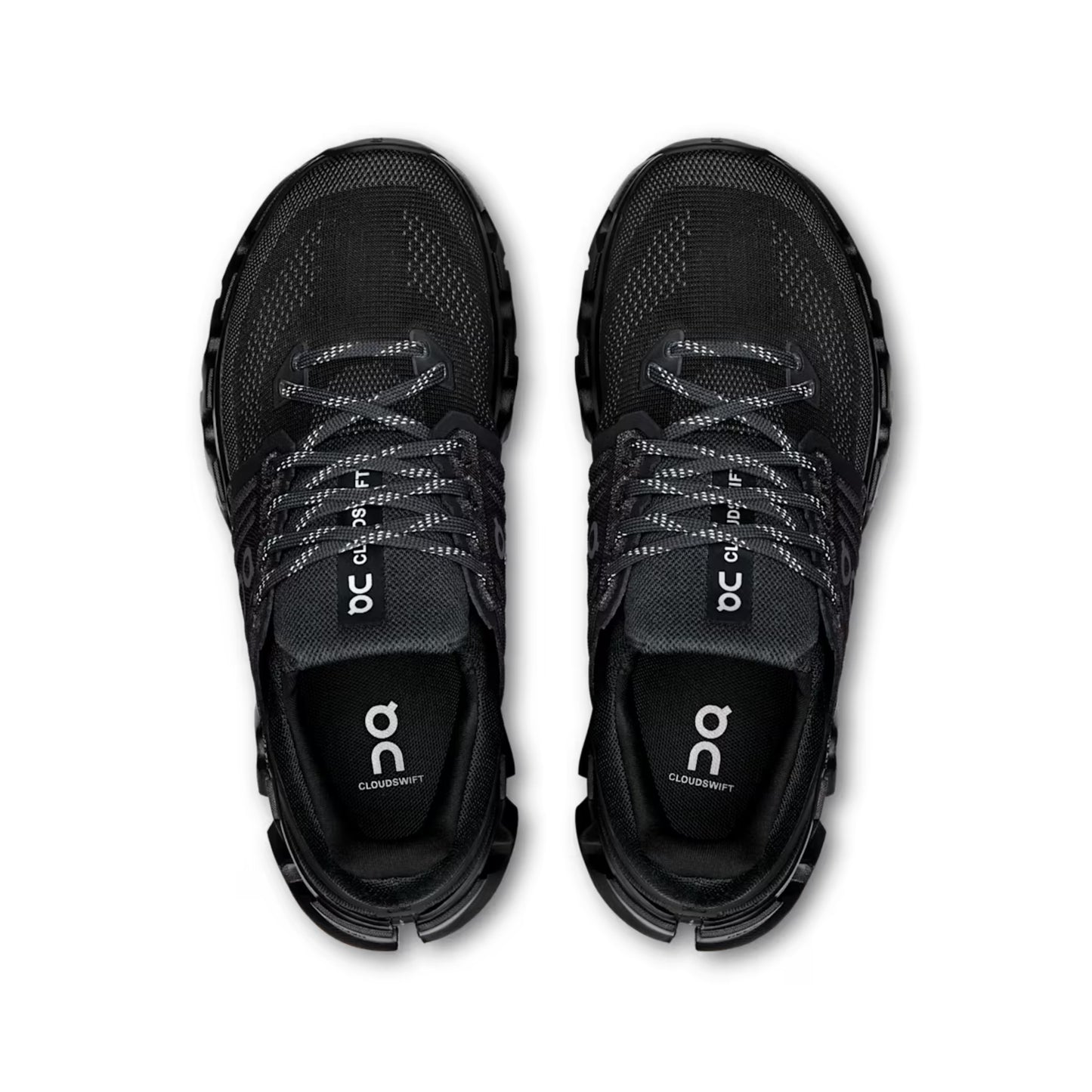 ON CLOUDSWIFT 4 AD - BLACK/ ROCK