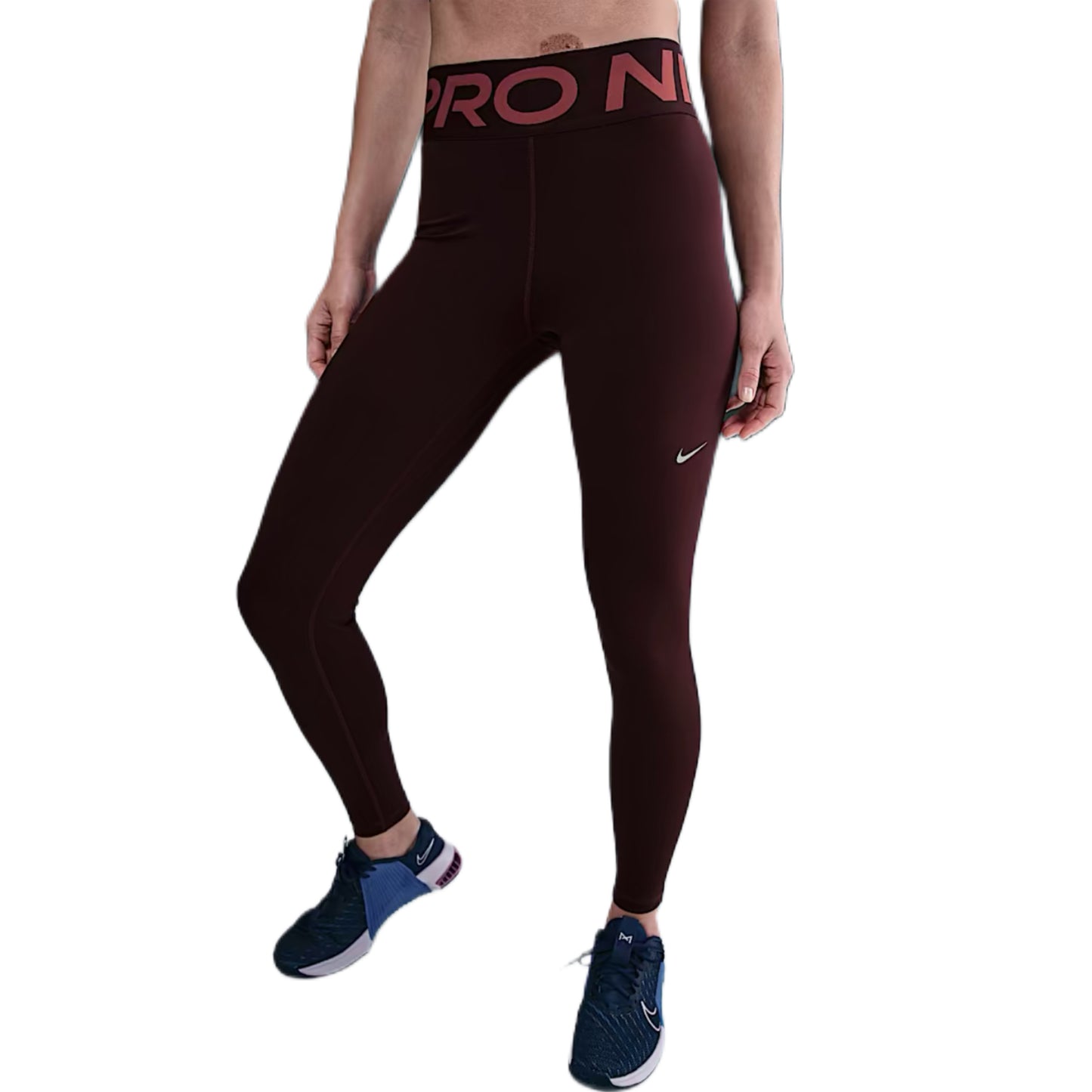NIKE PRO SCULPT HIGH WAISTED LEGGINGS - BURGUNDY CRUSH