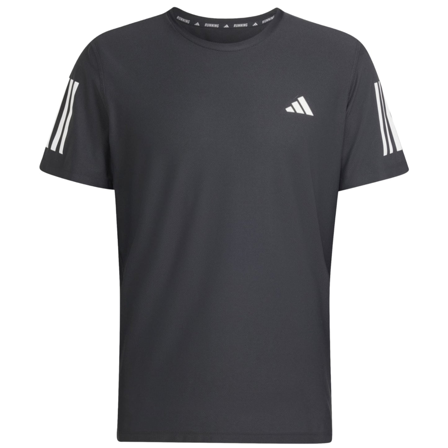 ADIDAS OWN THE RUN T-SHIRT - BLACK