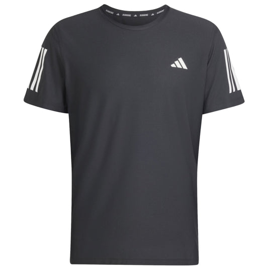 ADIDAS OWN THE RUN T-SHIRT - BLACK