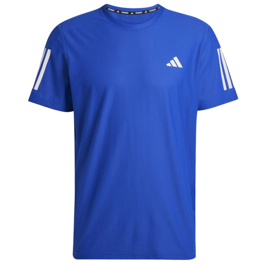 ADIDAS OWN THE RUN T-SHIRT - ROYAL BLUE