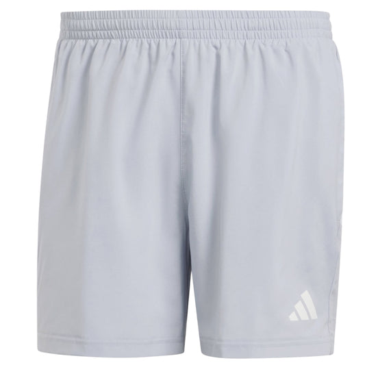 ADIDAS OWN THE RUN SHORTS - HALO SILVER