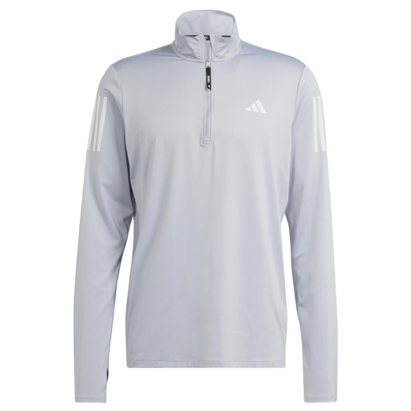 ADIDAS OWN THE RUN 1/4 ZIP - HALO SILVER