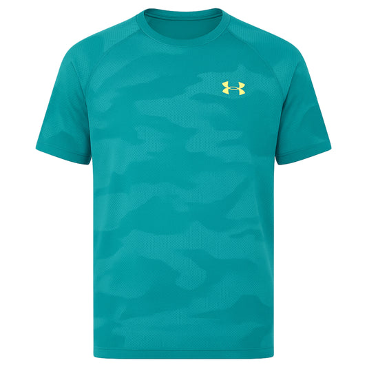 UNDER ARMOUR VELOCITY JACQUARD CAMO - TURQUOISE