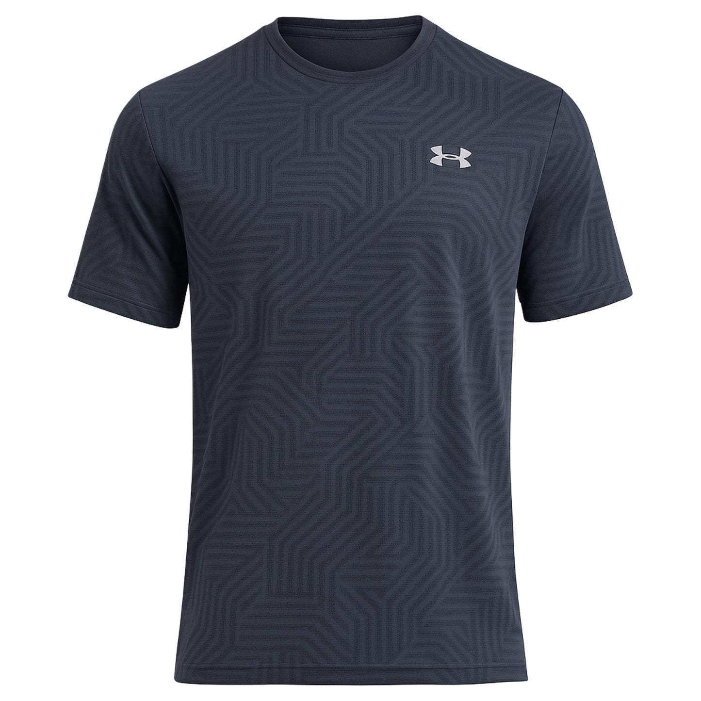 UNDER ARMOUR TECH VENT GEOTESSA T-SHIRT - CHARCOAL