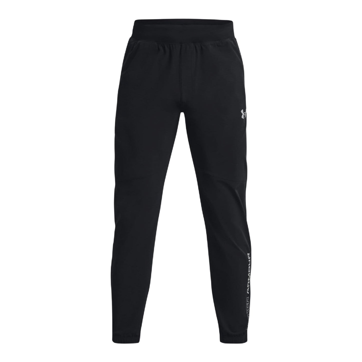 UNDER ARMOUR WOVEN TRACK PANTS - BLACK