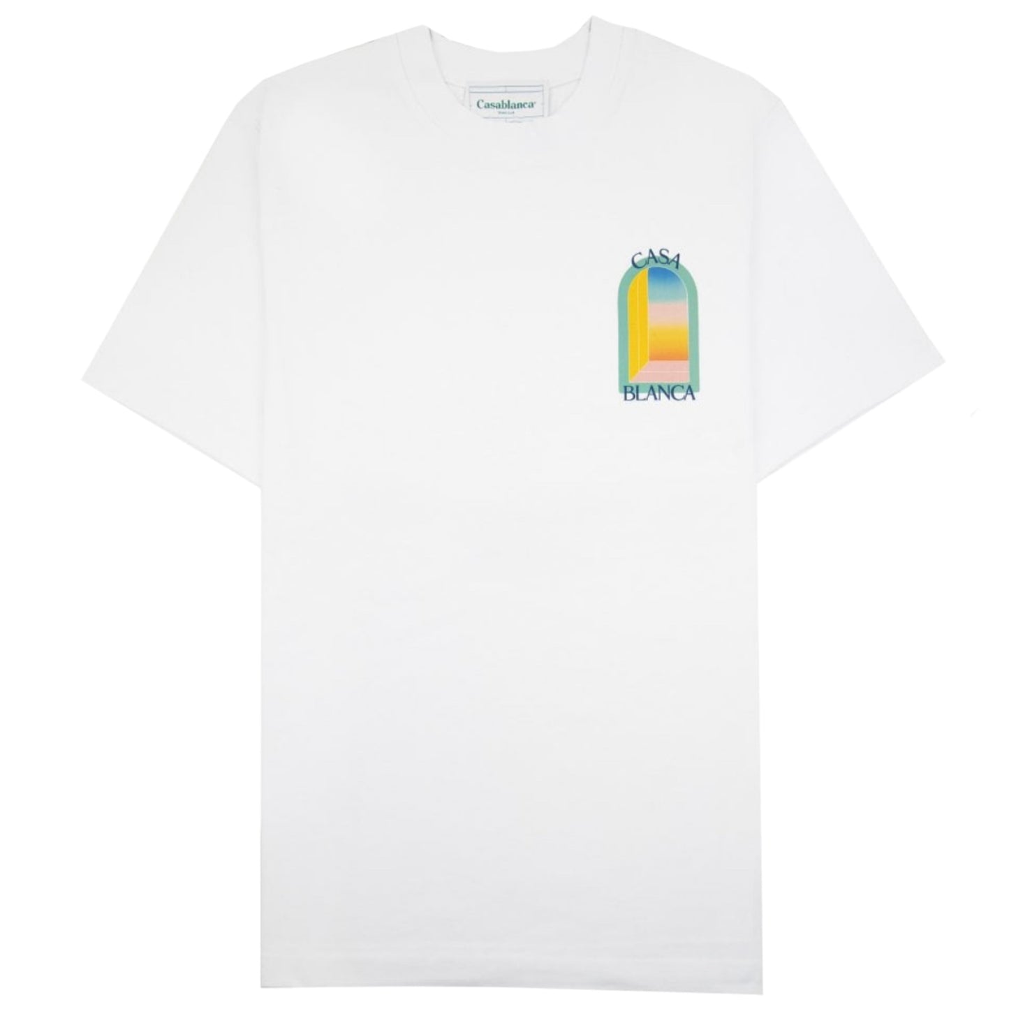 CASABLANCA L ARCH COLORE T-Shirt - WHITE